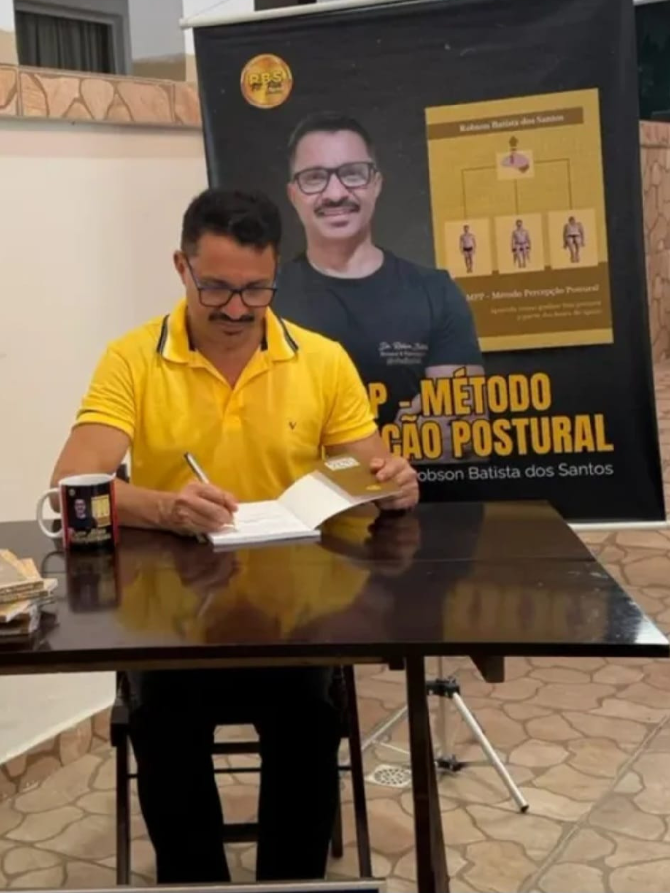Dr. Robson Batista demonstrando o Método MPP